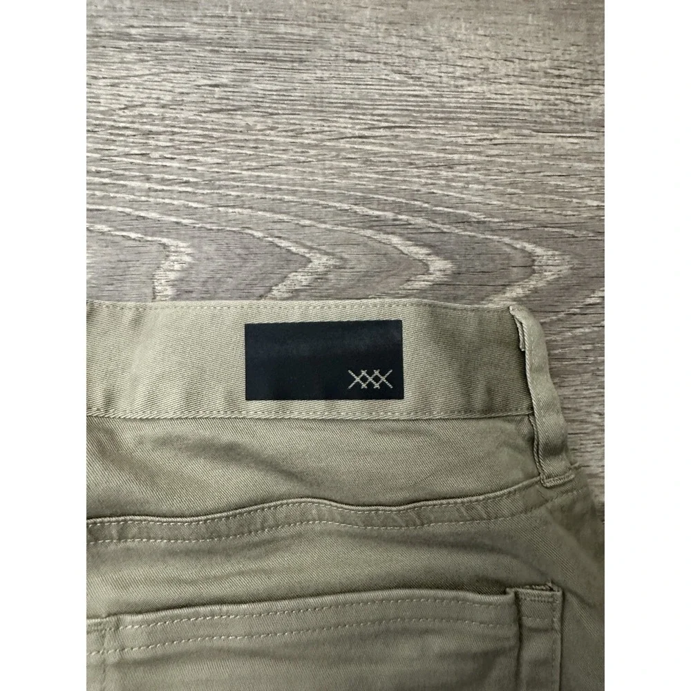 Rhone Pants Mens Tan Slim Straight Khaki Everyday Twill 5 Pocket Stretch 28 x 33